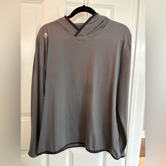 Greyson Charcoal Hooded Top golf - Picture 1 of 5